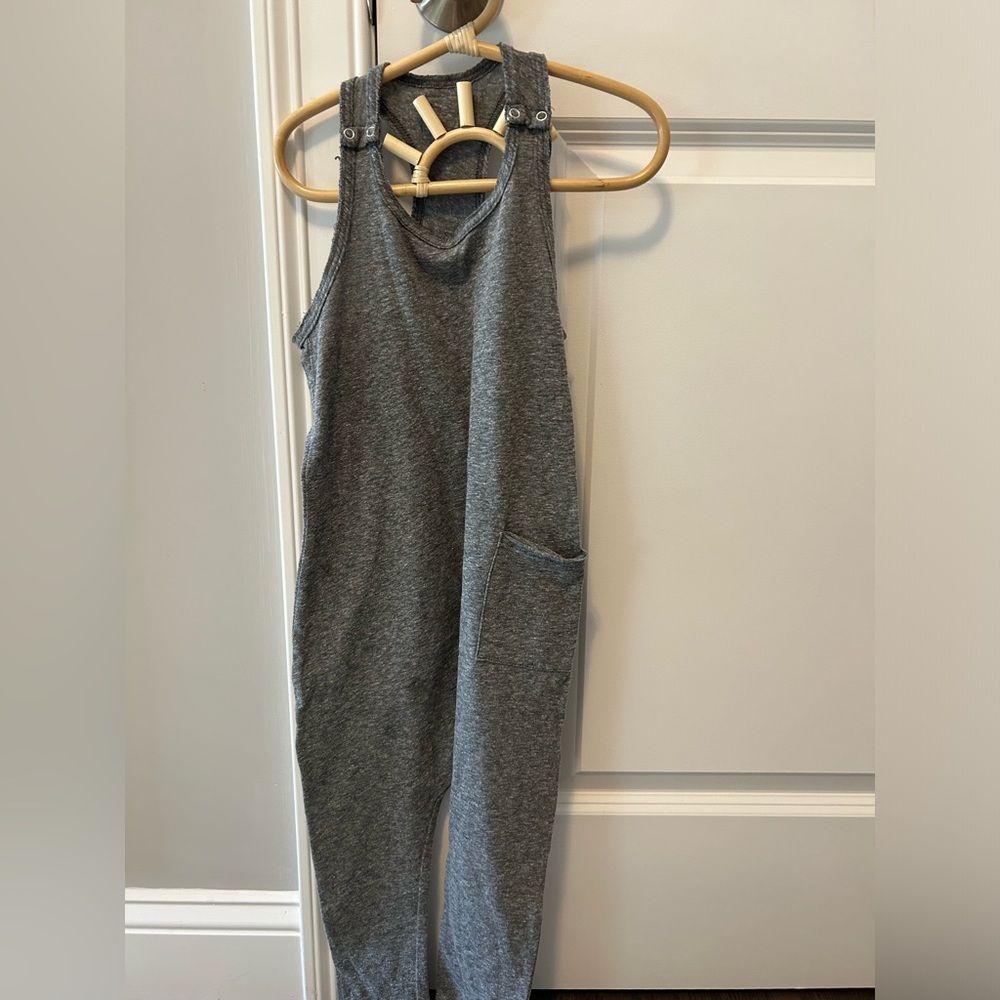 Be mi Los Angeles heather grey romper 4/5